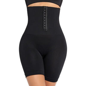 Shapewear panties for tummy control, high waisted with front closure