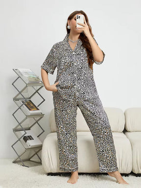 SlimGrace™ Pajamas Leopard Mix